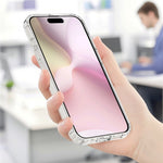 For iPhone 17th / 16th Clear Case Compatible with MagSafe TPU + Acrylic Phone Cover