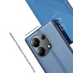 For Xiaomi Redmi Note 13 Pro 4G / Poco M6 Pro 4G Flip Leather Cover with Stand Full Body Protective Phone Case