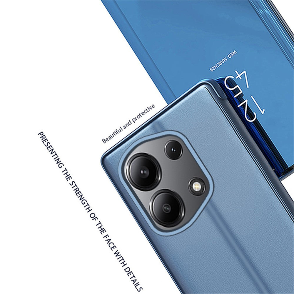 For Xiaomi Redmi Note 13 Pro 4G / Poco M6 Pro 4G Flip Leather Cover with Stand Full Body Protective Phone Case