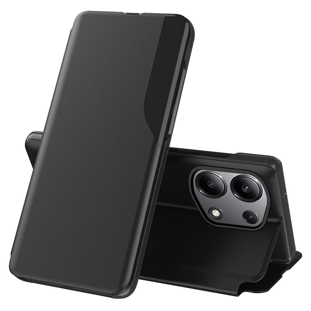 For Xiaomi Redmi Note 13 Pro 4G / Poco M6 Pro 4G Phone Case Folio Flip PU Leather Stand Cover
