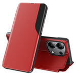 For Xiaomi Redmi Note 13 Pro 4G / Poco M6 Pro 4G Phone Case Folio Flip PU Leather Stand Cover