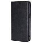 For Xiaomi Redmi Note 13 4G Case PU Leather Stand Magnetic Closure Flip Phone Cover Wallet