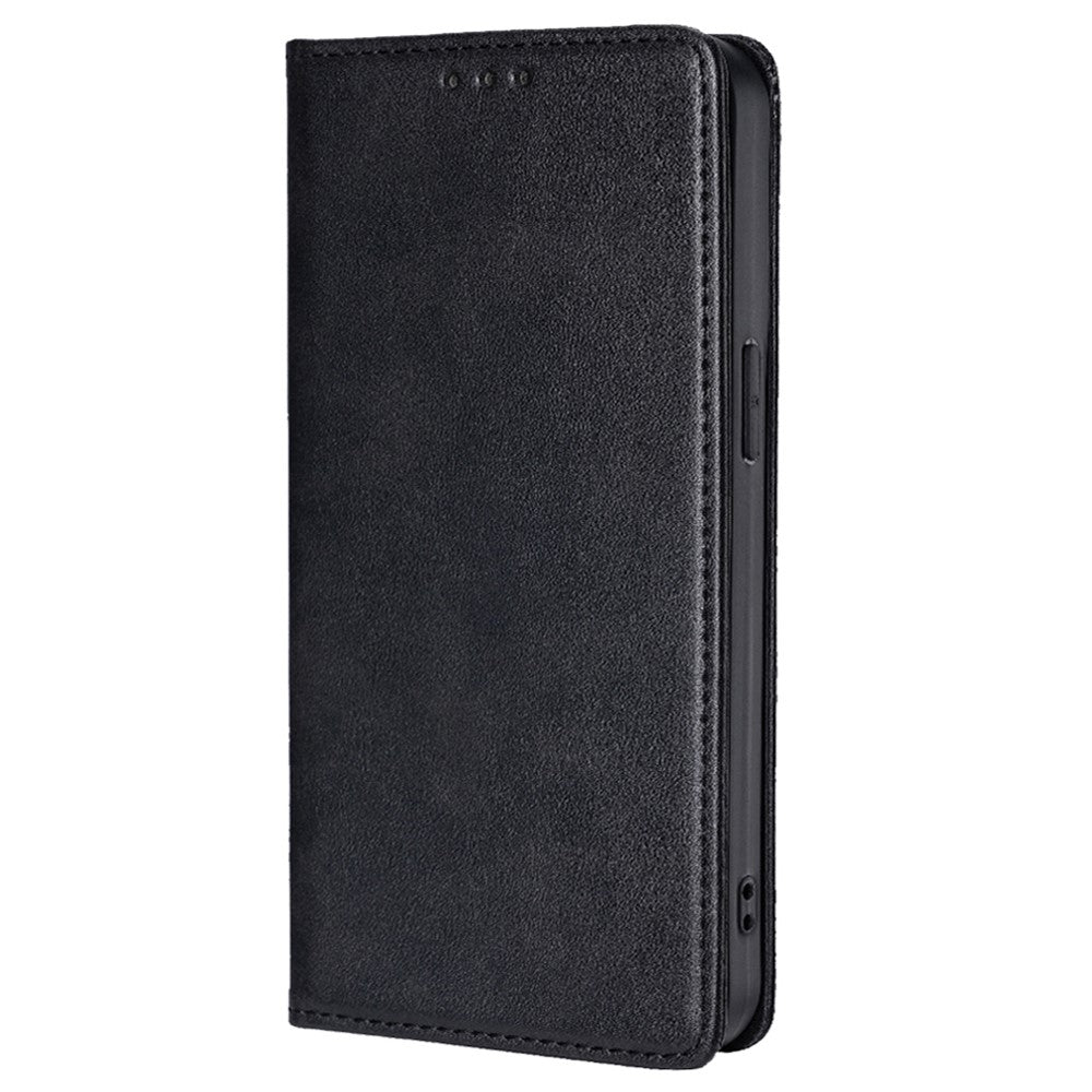 For Xiaomi Redmi Note 13 4G Case PU Leather Stand Magnetic Closure Flip Phone Cover Wallet