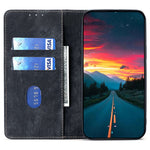 For Xiaomi Redmi Note 13 4G Phone Stand Case RFID Blocking Wallet PU Leather Phone Cover