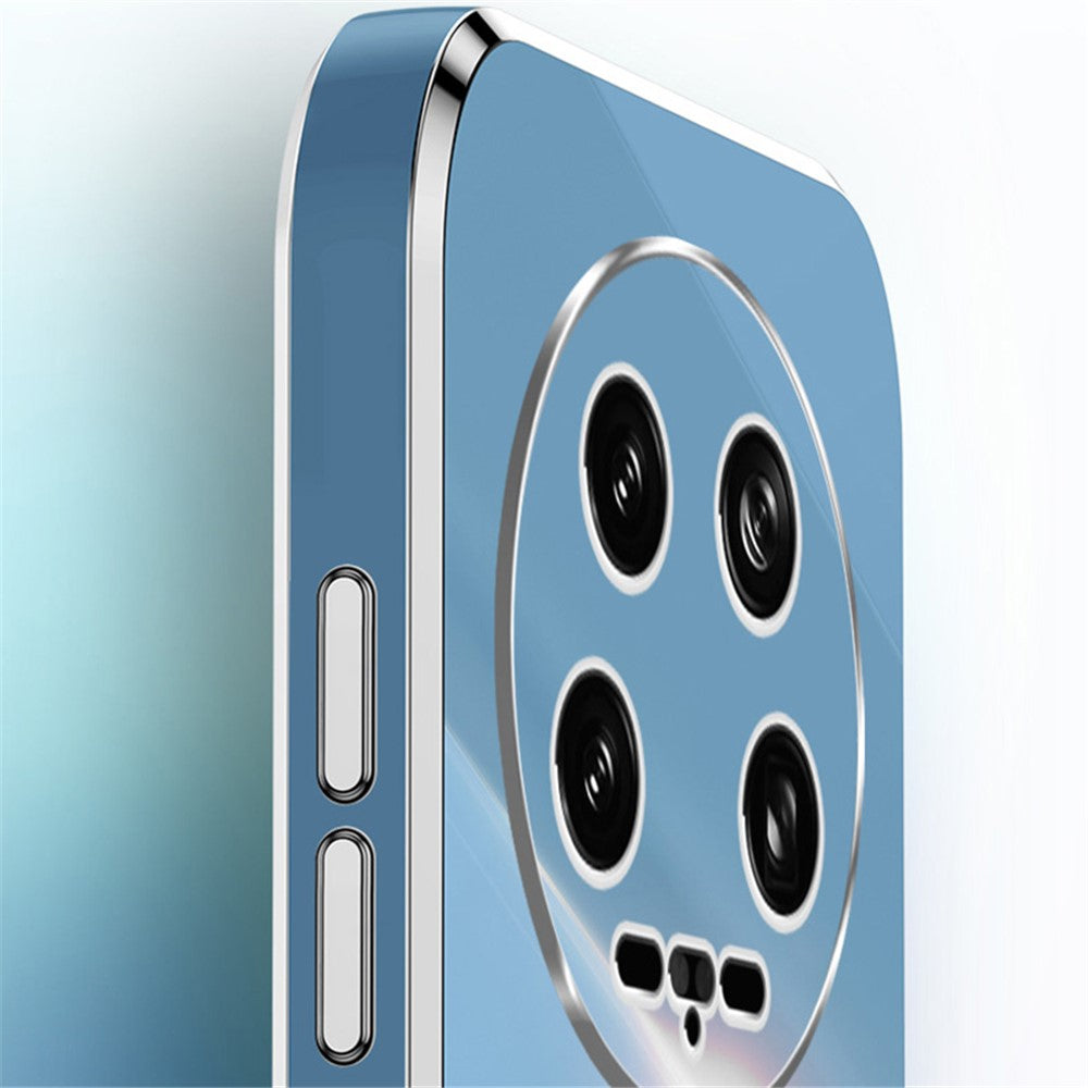 XINLI For Xiaomi 14 Ultra Electroplated Case Flexible TPU Phone Shell