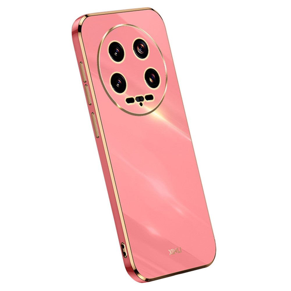 XINLI For Xiaomi 14 Ultra Electroplated Case Flexible TPU Phone Shell