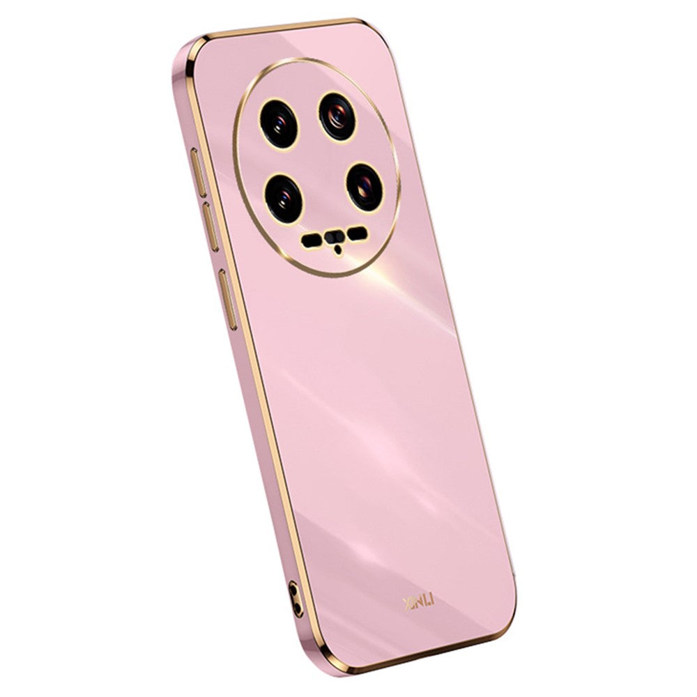 XINLI For Xiaomi 14 Ultra Electroplated Case Flexible TPU Phone Shell