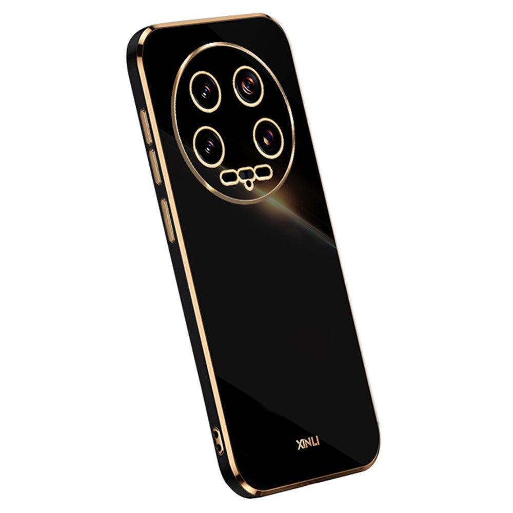 XINLI For Xiaomi 14 Ultra Electroplated Case Flexible TPU Phone Shell