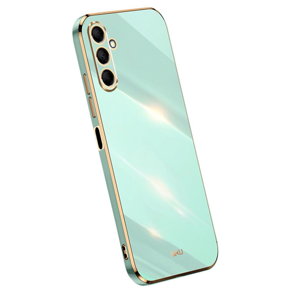 XINLI For Samsung Galaxy M15 5G / F15 5G Case TPU Protective Electroplating Phone Cover