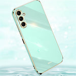 XINLI For Samsung Galaxy M15 5G / F15 5G Case TPU Protective Electroplating Phone Cover