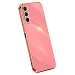 XINLI For Samsung Galaxy M15 5G / F15 5G Case TPU Protective Electroplating Phone Cover