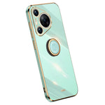 XINLI For Huawei Pura 70 Pro Case Electroplating Kickstand TPU Phone Cover