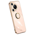XINLI For Huawei Pura 70 Pro Case Electroplating Kickstand TPU Phone Cover