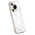 XINLI For Huawei Pura 70 Case Flexible TPU Electroplated Back Phone Cover