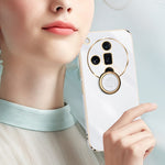 XINLI For Oppo Find X7 5G Case Electroplating Soft TPU Back Phone Cover