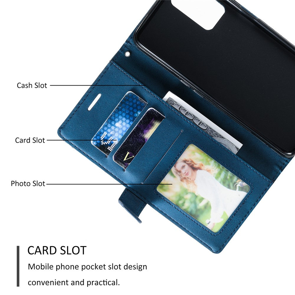 Til Samsung Galaxy A13 4G cover PU læder hudvenligt flip telefoncover