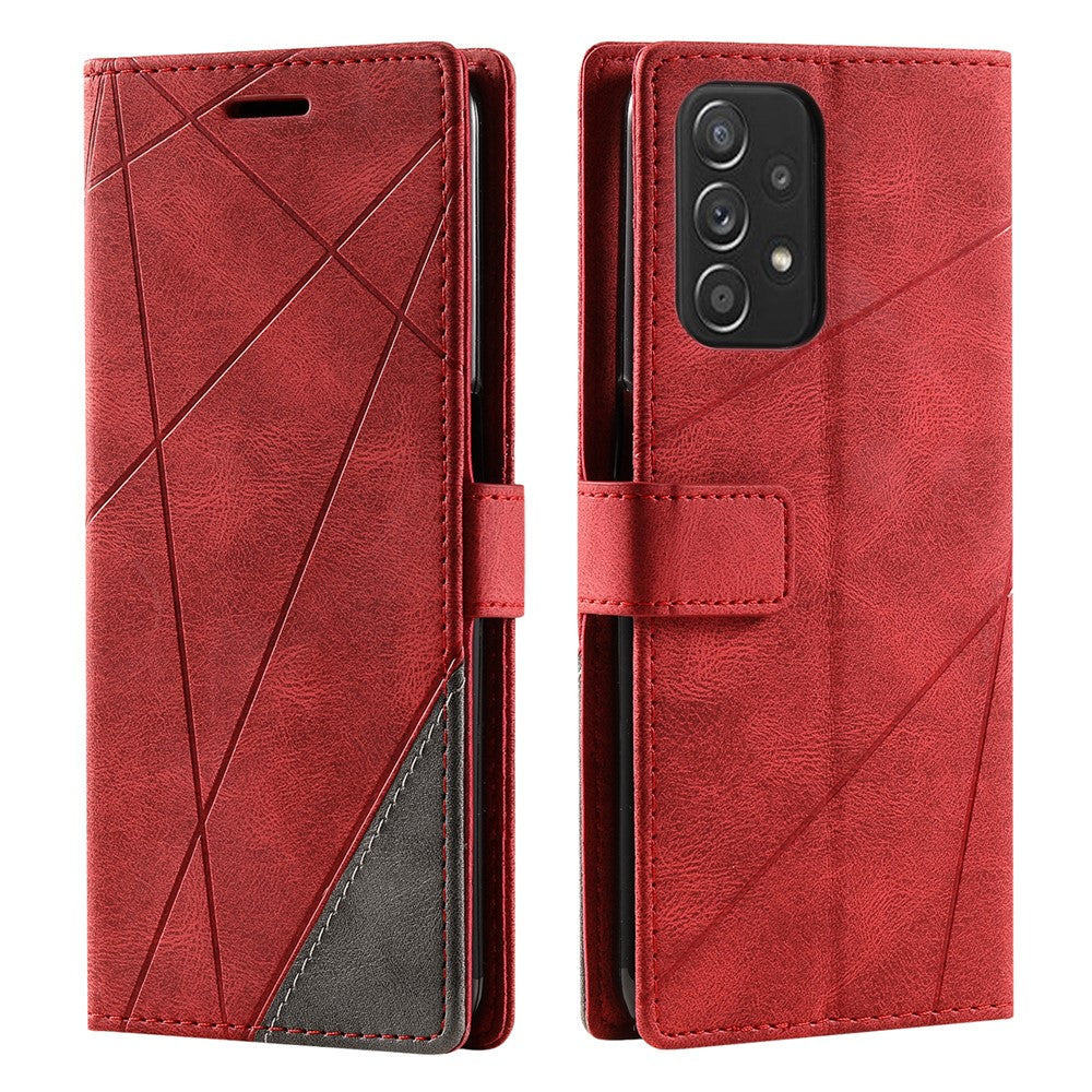 Til Samsung Galaxy A13 4G cover PU læder hudvenligt flip telefoncover