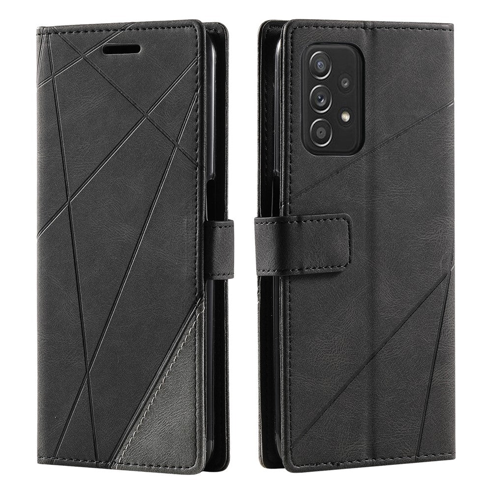 Til Samsung Galaxy A13 4G cover PU læder hudvenligt flip telefoncover