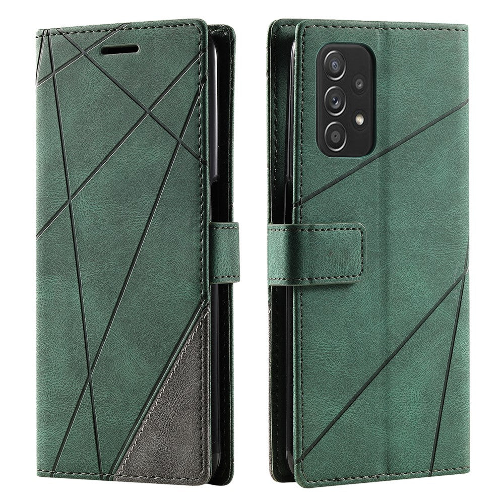 Til Samsung Galaxy A13 4G cover PU læder hudvenligt flip telefoncover