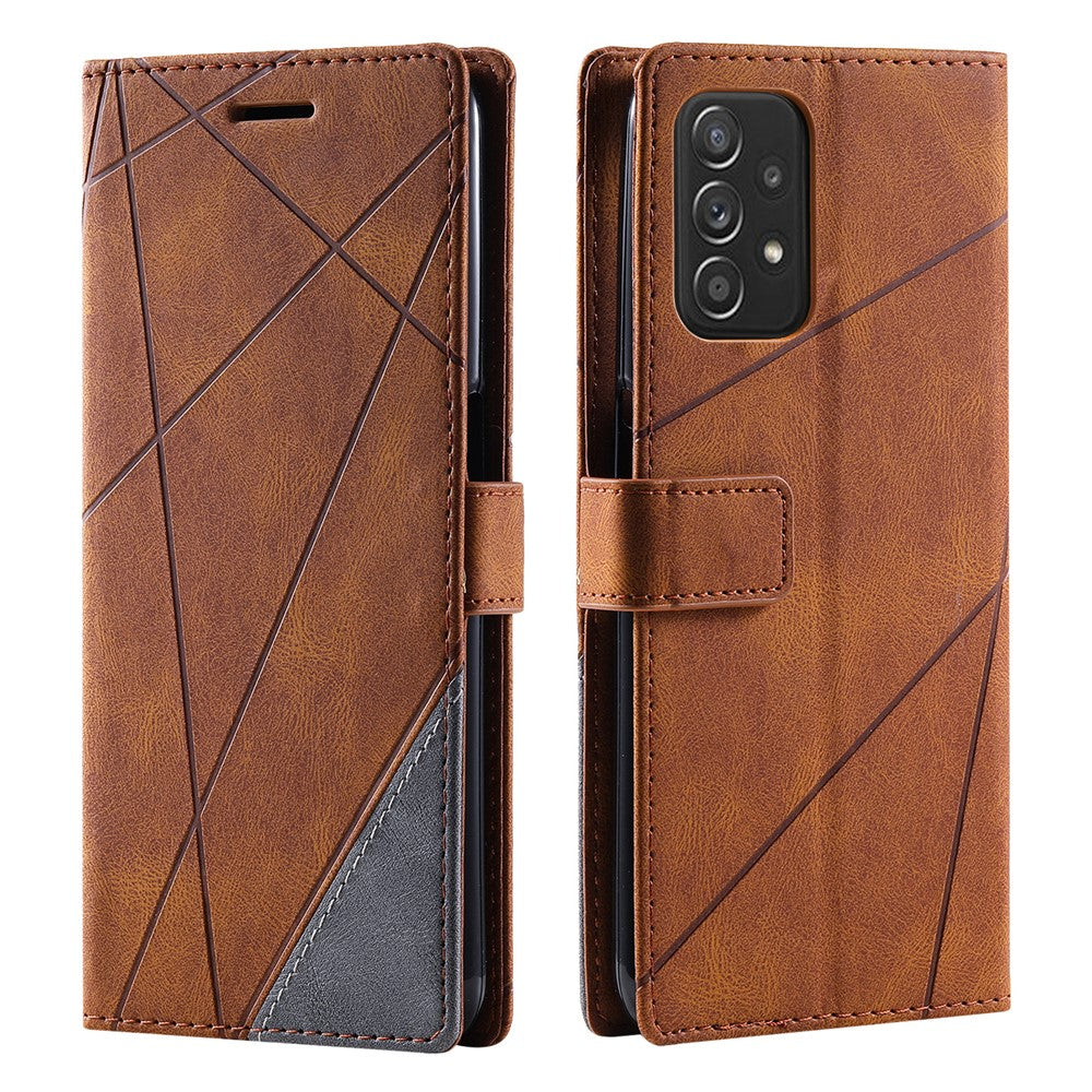 Til Samsung Galaxy A13 4G cover PU læder hudvenligt flip telefoncover