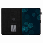 For Xiaomi Pad 6 / Pad 6 Pro Case Card Holder Stand Coconut Tree Imprinted Leather Tablet Cover