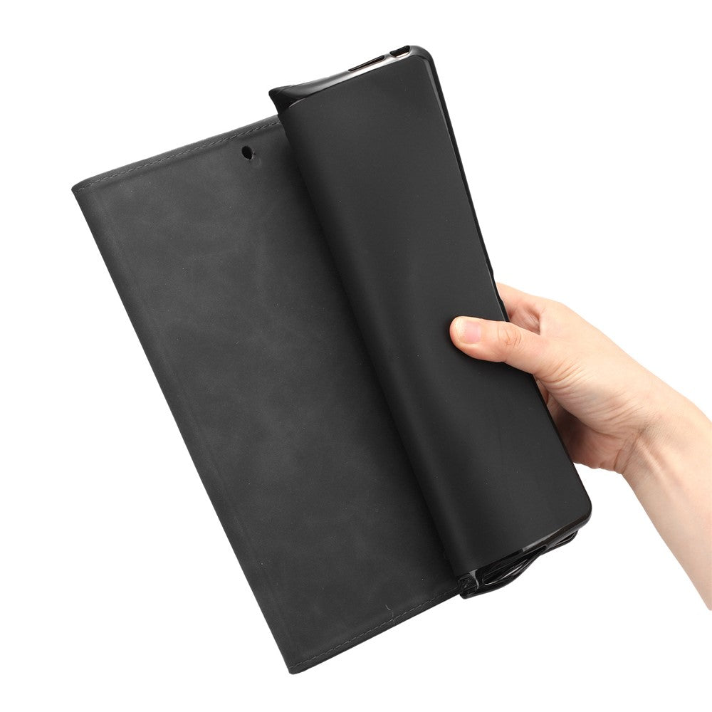 For Xiaomi Pad 6 / Pad 6 Pro Case Card Holder Stand Coconut Tree Imprinted Leather Tablet Cover