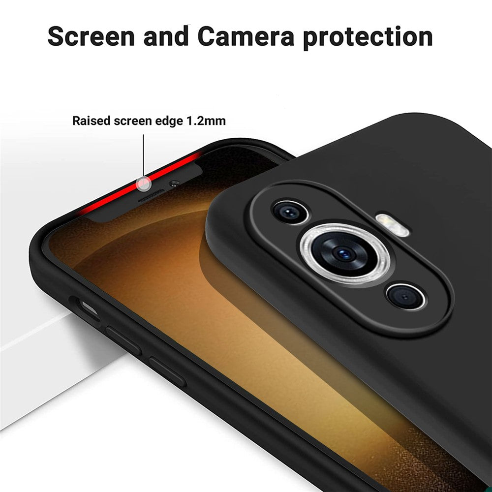 Huawei nova 11 / nova 12s 4G / nova 12 Lite 4G / nova 12 Active skal flytande silikon smartphoneskal