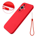 Huawei nova 11 / nova 12s 4G / nova 12 Lite 4G / nova 12 Active skal flytande silikon smartphoneskal