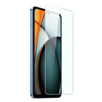 NORTHJO För Xiaomi Redmi A3 / Poco C61 4G Skal TPU Stötsäkert Bakstycke med Härdat Glasfilm