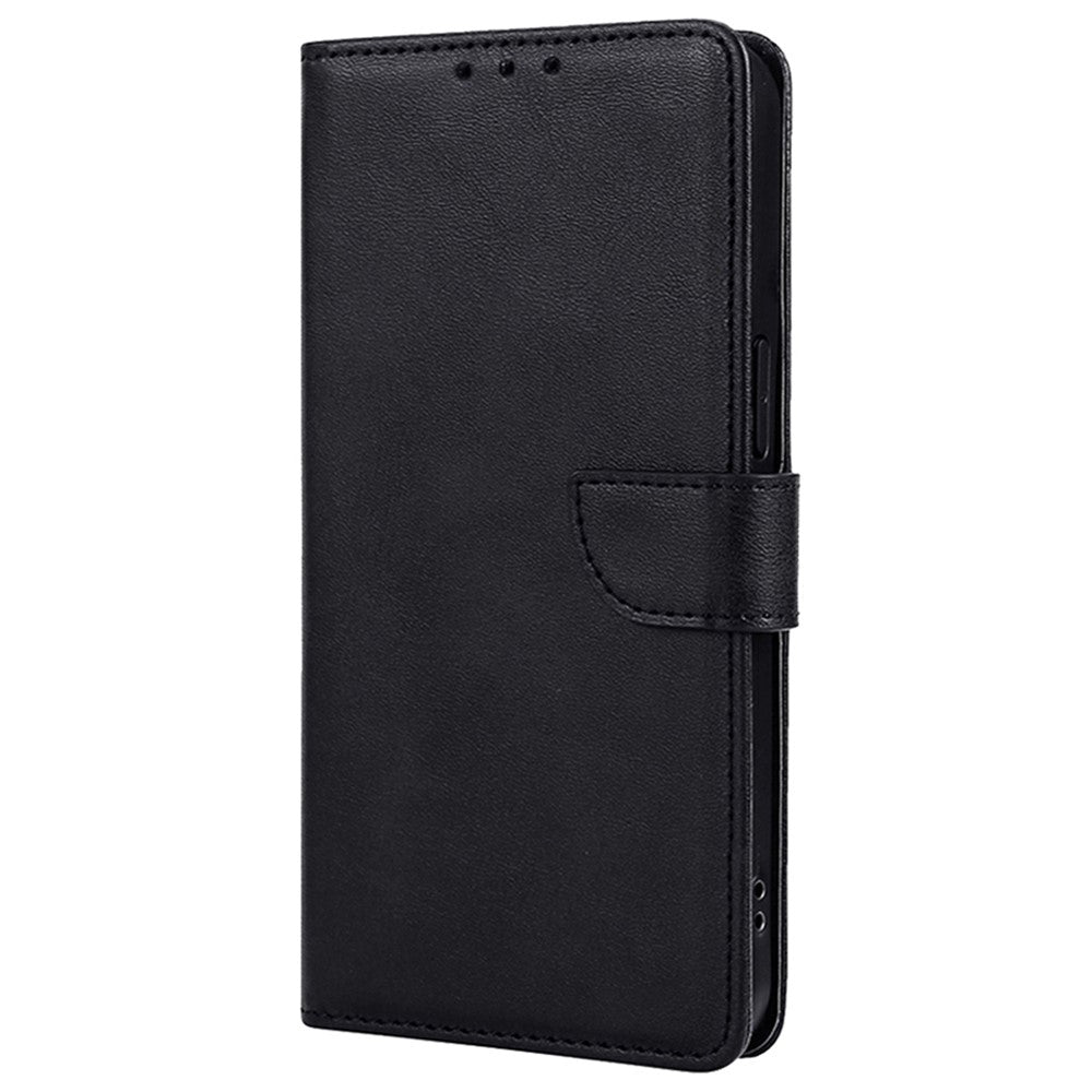 For Oppo Find X7 5G Case Calf Texture Leather Wallet Stand Cover with Magnetic Clasp