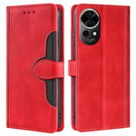 For Huawei nova 12 5G Wallet Case Straw Hat Pattern Stand Leather Phone Cover