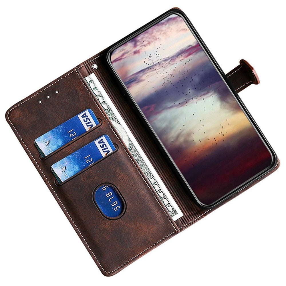 For Oppo Find X7 Ultra Wallet Case Straw Hat Pattern PU Leather Phone Cover