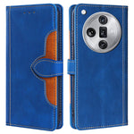 For Oppo Find X7 Ultra Wallet Case Straw Hat Pattern PU Leather Phone Cover