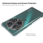 ENKAY HAT PRINCE För Huawei Nova 12i 4G Skal TPU Förstärkta Hörn HD Genomskinligt mobilskal