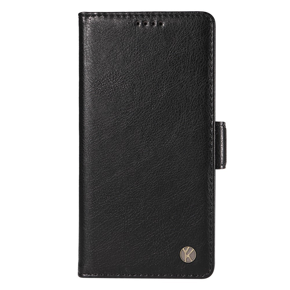 YIKATU YK-007 lædercover til iPhone 12/12 Pro, pungcover, beskyttende mobilcover
