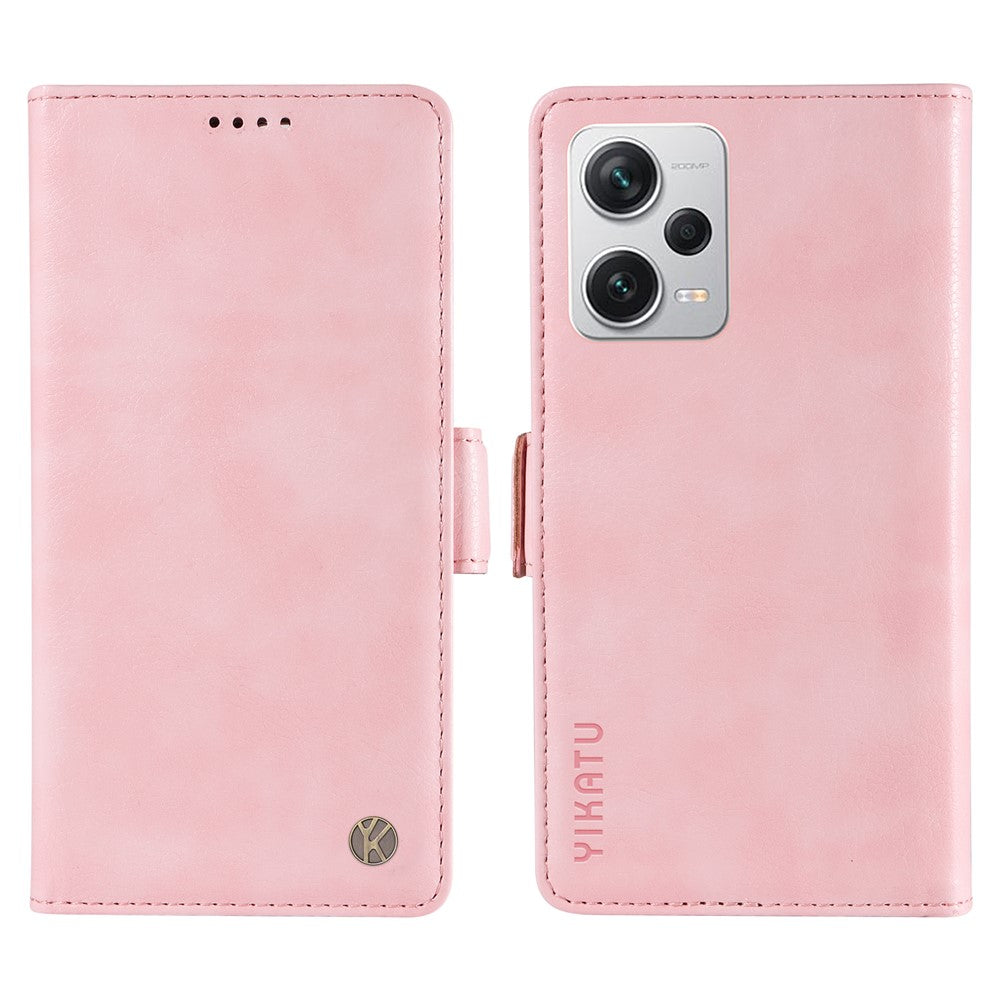 YIKATU YK-007 For Xiaomi Redmi Note 12 Pro+ 5G Case PU Leather Phone Cover with Wallet
