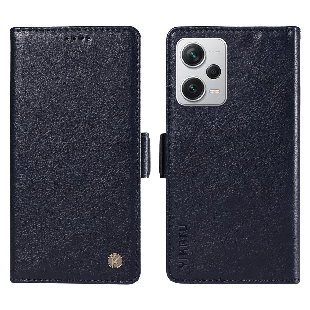 YIKATU YK-007 För Xiaomi Redmi Note 12 Pro+ 5G Skal PU-lädermobilfodral med plånbok