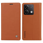 YIKATU YK-001 För Xiaomi Redmi Note 13 5G Mobilskal Heltäckande Folio Flip Läderfodral