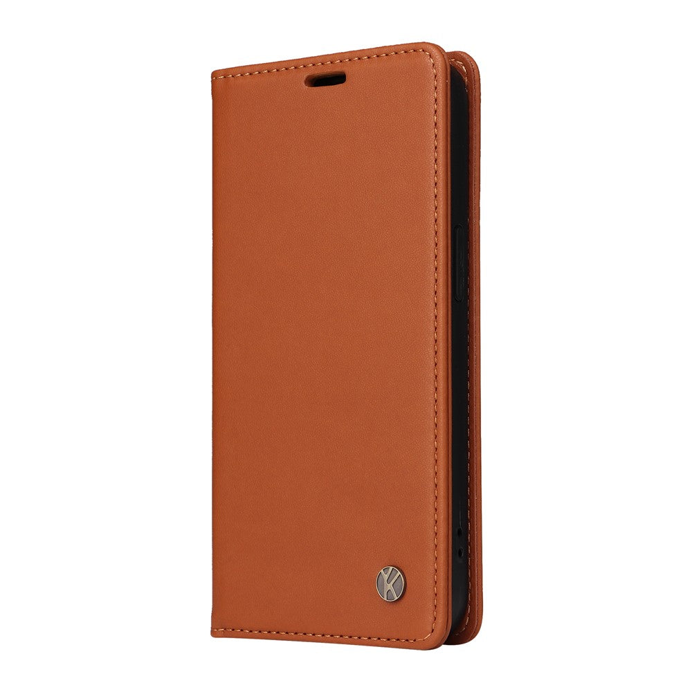 YIKATU YK-001 För Xiaomi Redmi Note 13 5G Mobilskal Heltäckande Folio Flip Läderfodral