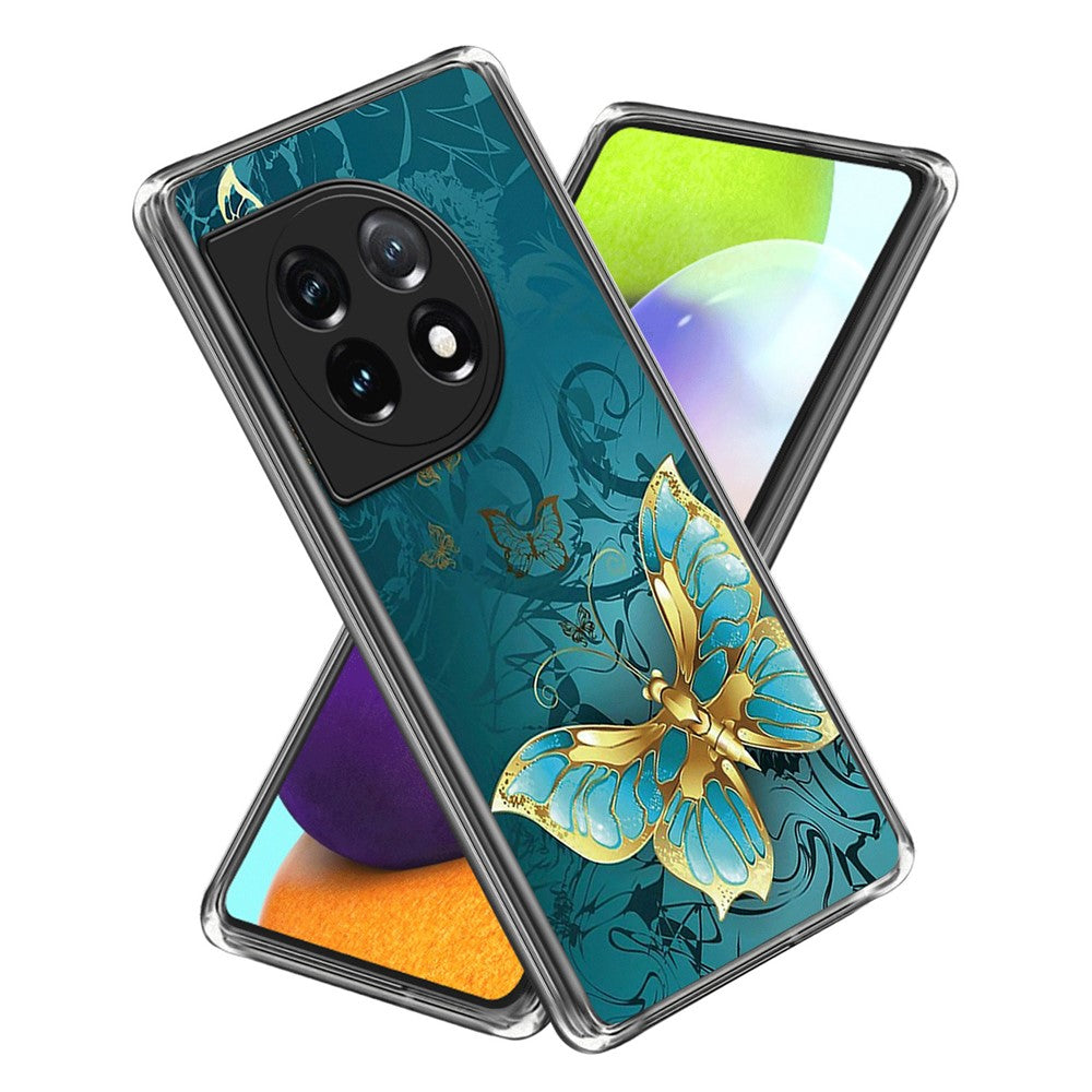 Til OnePlus Ace 3 5G / 12R 5G Telefoncover Slim Mønstret TPU-cover