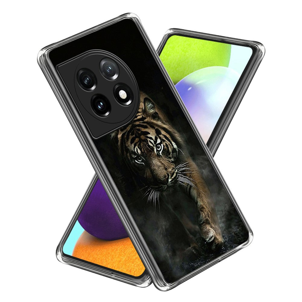 Til OnePlus Ace 3 5G / 12R 5G Telefoncover Slim Mønstret TPU-cover