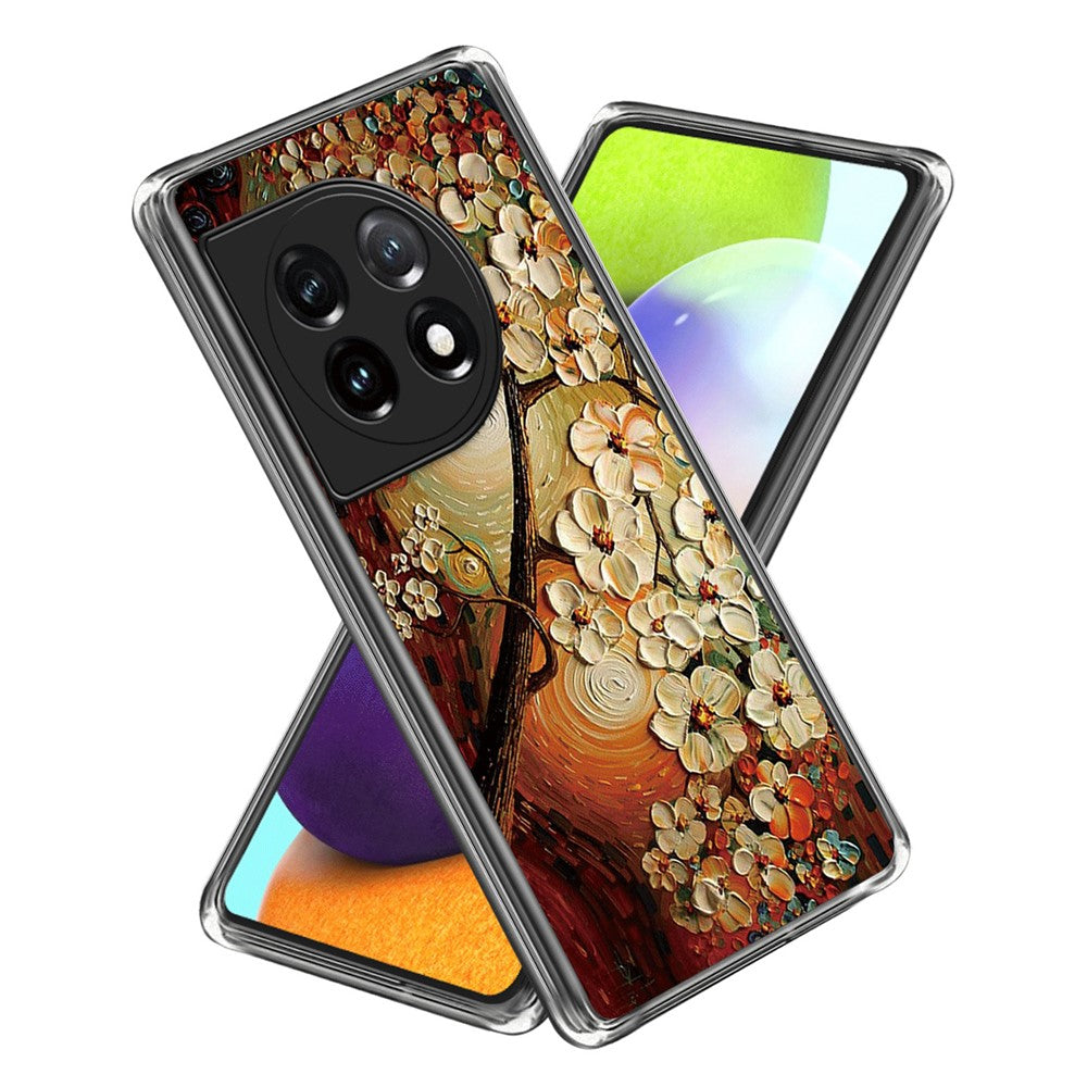 Til OnePlus Ace 3 5G / 12R 5G Telefoncover Slim Mønstret TPU-cover