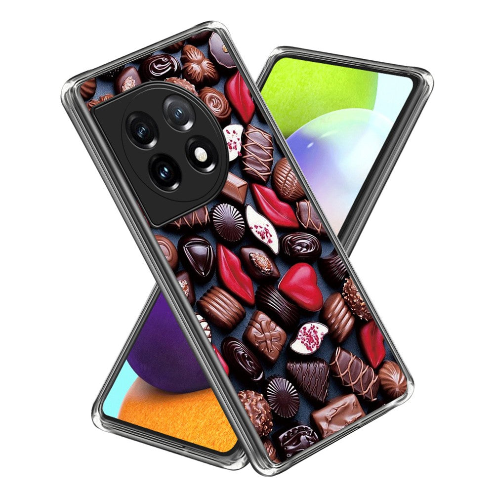 Til OnePlus Ace 3 5G / 12R 5G Telefoncover Slim Mønstret TPU-cover
