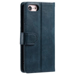 013 Style For iPhone 6 / 6s / 7 / 8 4.7-inch / SE(2020) / SE(2022) Case 6 Card Slots Wallet Flip Stand Phone Cover