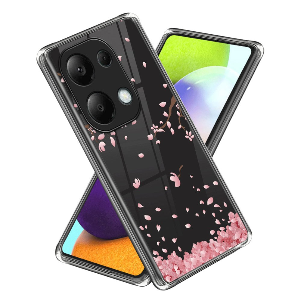 For Xiaomi Redmi Note 13 Pro 4G / Poco M6 Pro 4G TPU Phone Case IMD Pattern Printing Back Cover