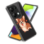 For Xiaomi Redmi Note 13 Pro 4G / Poco M6 Pro 4G TPU Phone Case IMD Pattern Printing Back Cover