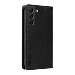 YIKATU YK-006 For Samsung Galaxy S21 5G / S21 4G Wallet Phone Case Litchi Texture Leather Flip Cover