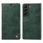 YIKATU YK-006 For Samsung Galaxy S21 5G / S21 4G Wallet Phone Case Litchi Texture Leather Flip Cover