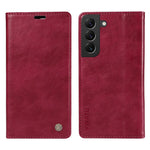 YIKATU YK-006 For Samsung Galaxy S21 5G / S21 4G Wallet Phone Case Litchi Texture Leather Flip Cover