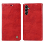 YIKATU YK-006 För Samsung Galaxy A24 4G (162,1 X 77,6 X 8,3 mm) mobilskal Litchitexturerat Läder Flip Plånboksfodral